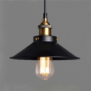Vintage Pendant Lights Retro Pendant Lamp Metal Lustres Loft Hanging Light Black Lampshades Russia Dining Lighting Luminarias
Vintage Pendant Lights Retro Pendant Lamp Metal Lustres Loft Hanging Light Black Lampshades Russia Dining Lighting Luminarias