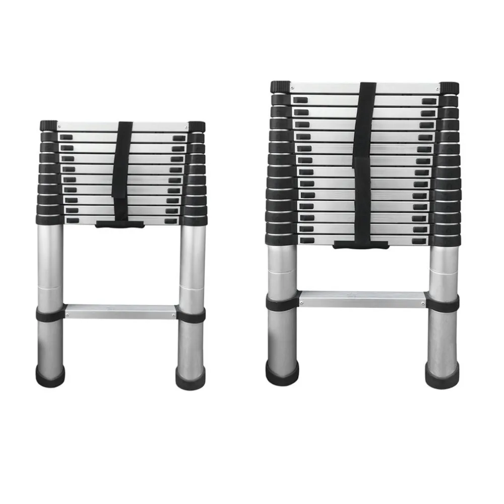 

Length 3.2M 4.4M Thickening Aluminum Retractable Ladder Multifunctional Folding Single Telescopic Ladder Home Tool