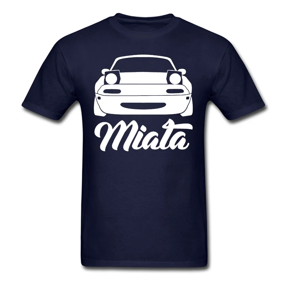 Новый Mx-5 Miata Эволюция футболка для мужчин Топ Дизайн короткий рукав с круглым