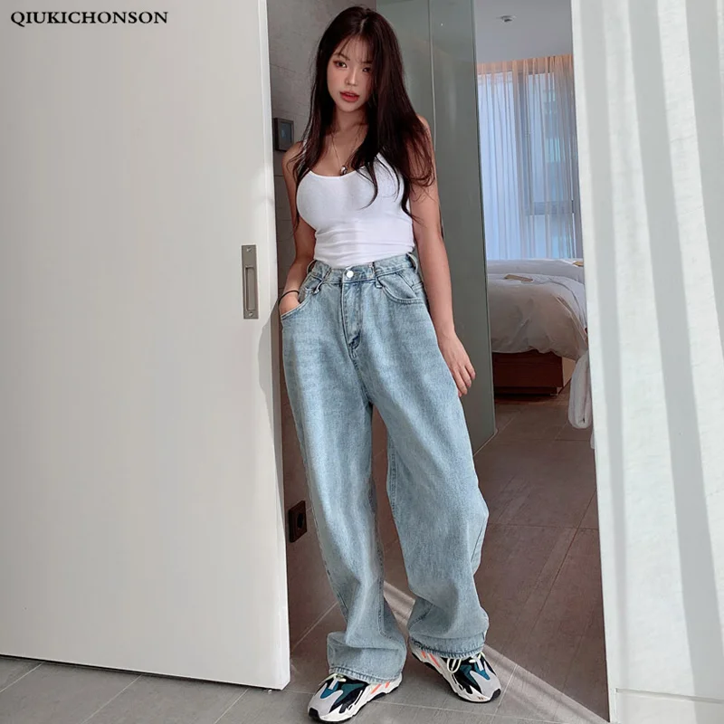 Lazy Wind Vintage Dad Jeans Women Plus Size Jeans England Style Clasps Design Waist Wide Leg Straight High Waist Jeans mujer
Lazy Wind Vintage Dad Jeans Women Plus Size Jeans England Style Clasps Design Waist Wide Leg Straight High Waist Jeans mujer