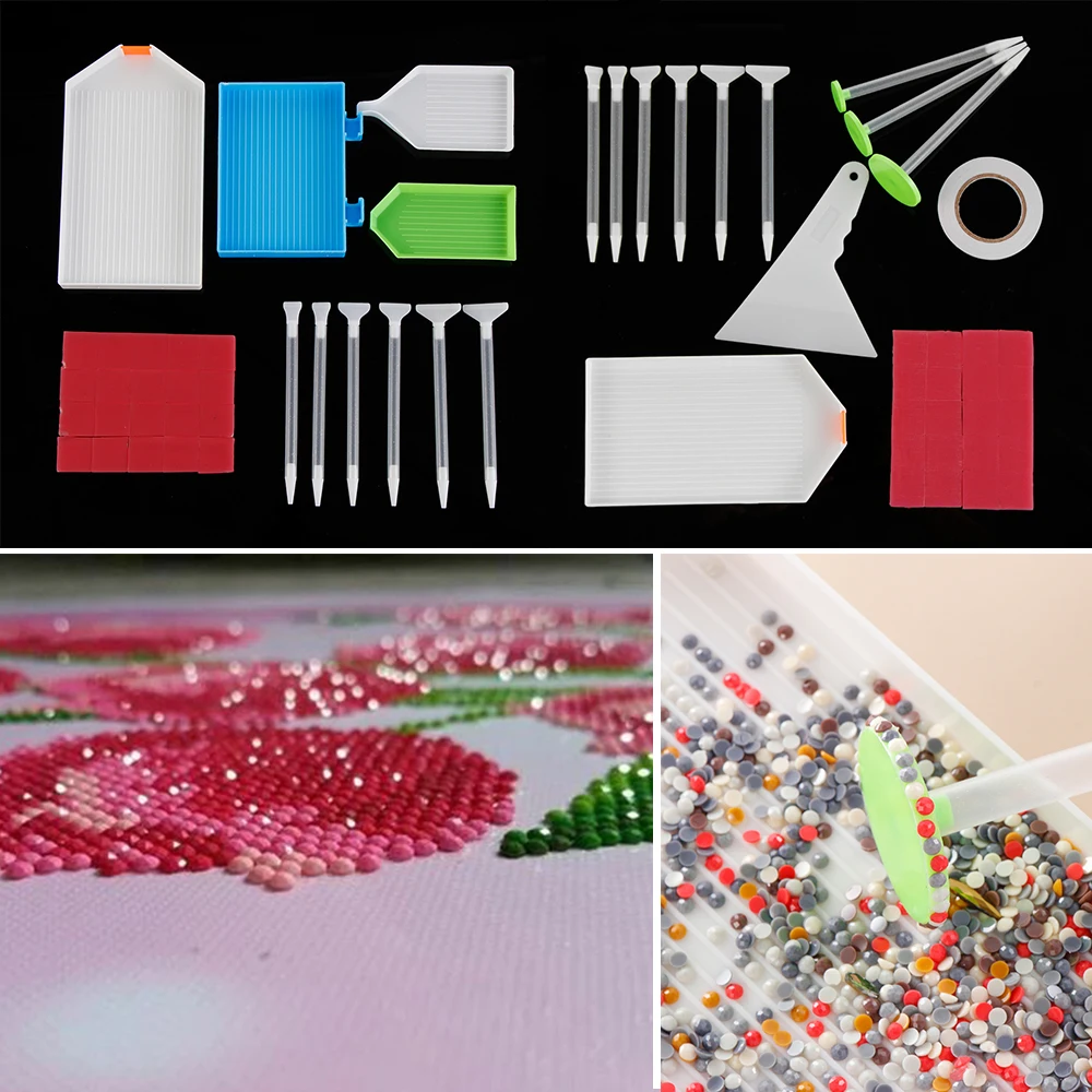 1SET DIY 5D Diamond Painting Sets Including Diamond Painting Corrector And Plastic Trays Point Drill Pen Cross Stitch Kits Tools
1SET DIY 5D Diamond Painting Sets Including Diamond Painting Corrector And Plastic Trays Point Drill Pen Cross Stitch Kits Tools