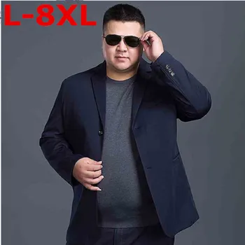 7XL 8XL 9XL plus size Fashion Blazer Mens Casual Jacket Solid Color Cotton Men Blazer Jacket Men Classic Mens Suit Jackets Coats
7XL 8XL 9XL plus size Fashion Blazer Mens Casual Jacket Solid Color Cotton Men Blazer Jacket Men Classic Mens Suit Jackets Coats
