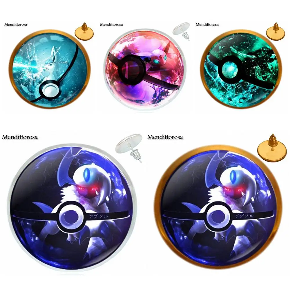 Pokeball Umbreon Pokemon For Women Fashion Jewelry Glass Bronze/Silver/Golden Clip Ear Hook Stud Earrings
Pokeball Umbreon Pokemon For Women Fashion Jewelry Glass Bronze/Silver/Golden Clip Ear Hook Stud Earrings