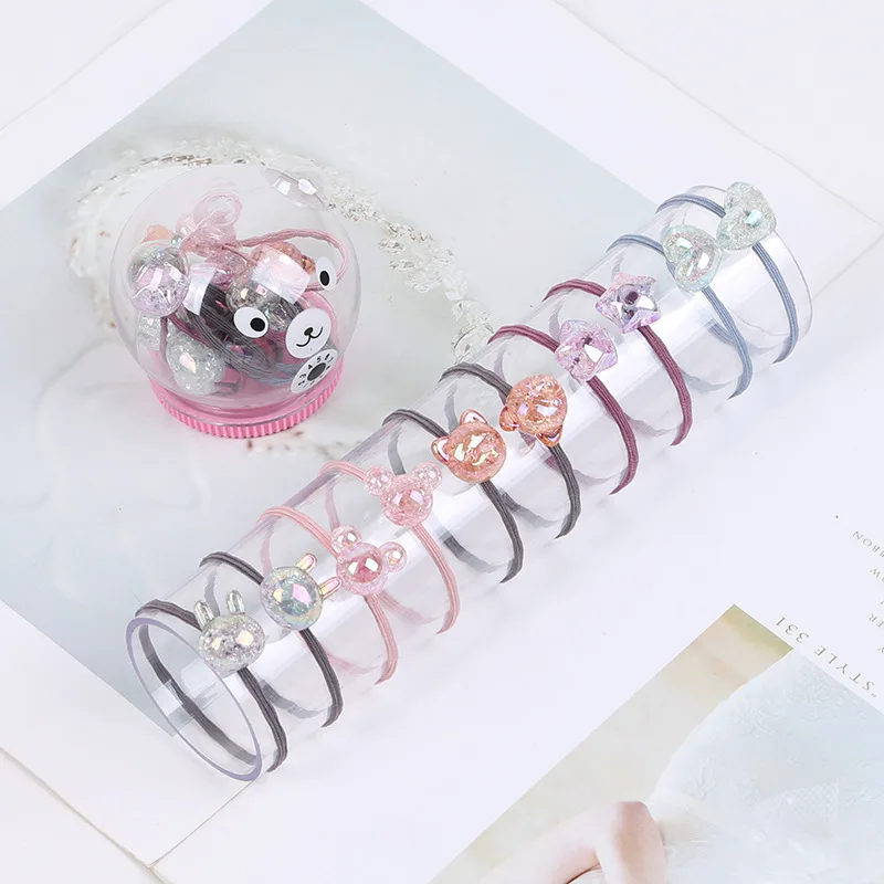 Korea Sweet Princess Exquisite Cute Cartoon Animal Burst Beaded Elastic Hair Bands Child Girl Fashion Beautiful Hair Accessories
Korea Sweet Princess Exquisite Cute Cartoon Animal Burst Beaded Elastic Hair Bands Child Girl Fashion Beautiful Hair Accessories