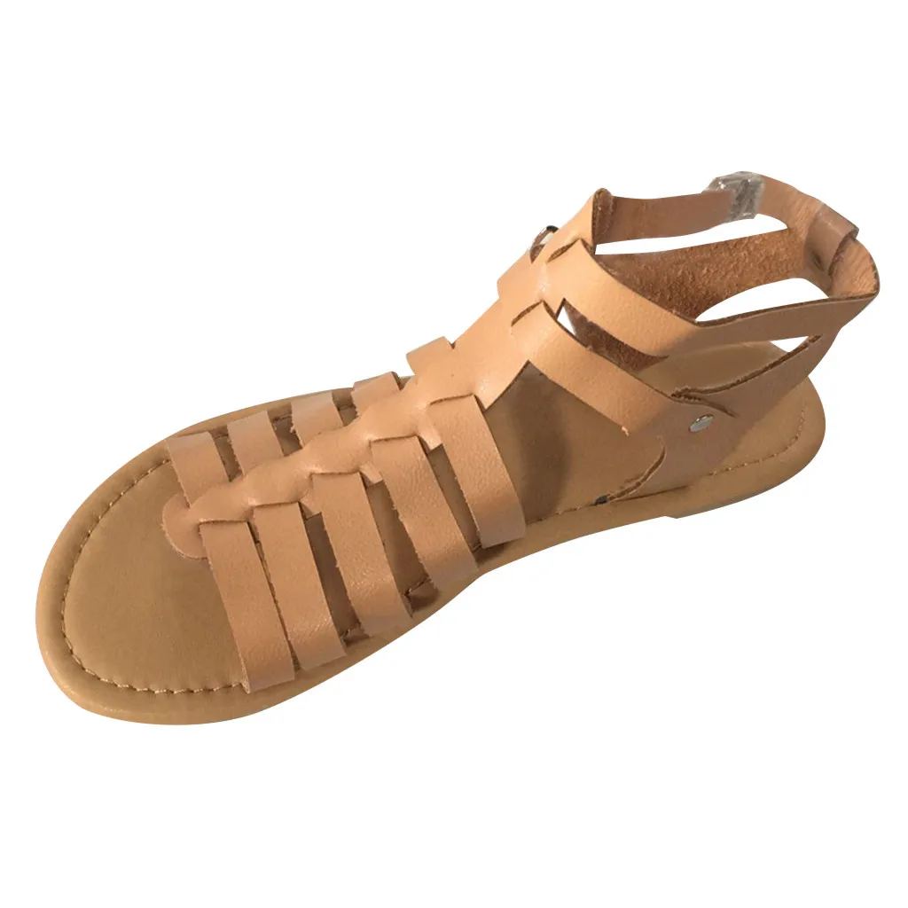 SAGACE 2019 Ladies Roman Wind Flat Open Toe Buckle Casual Shoes Cool Shoes Summer Casual Fashion Outdoor Round Gladiator Sandals
SAGACE 2019 Ladies Roman Wind Flat Open Toe Buckle Casual Shoes Cool Shoes Summer Casual Fashion Outdoor Round Gladiator Sandals