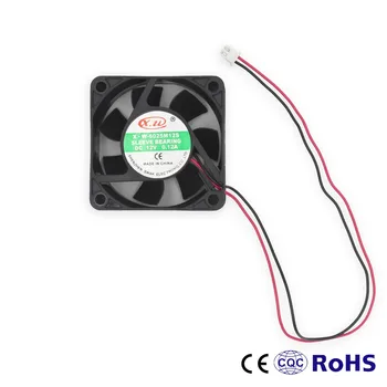Cooler 12V Mini CPU Cooling Computer 60mm x 25mm DC Brushless Fan