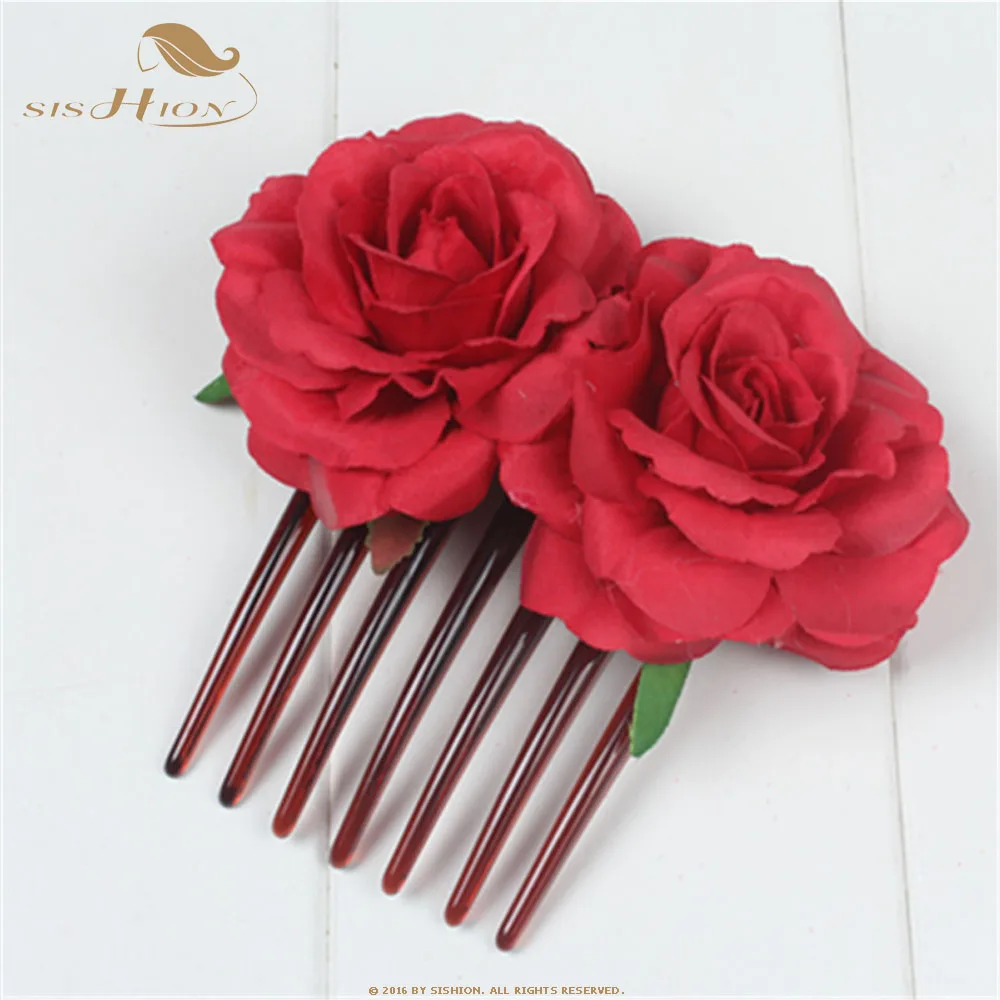 SISHION 5pcs Vintage Rose Flower Hair Combs for Bridal Fashion Handmade Wedding Jewelry Women Prom Charm Hair Accessories VD1161
SISHION 5pcs Vintage Rose Flower Hair Combs for Bridal Fashion Handmade Wedding Jewelry Women Prom Charm Hair Accessories VD1161