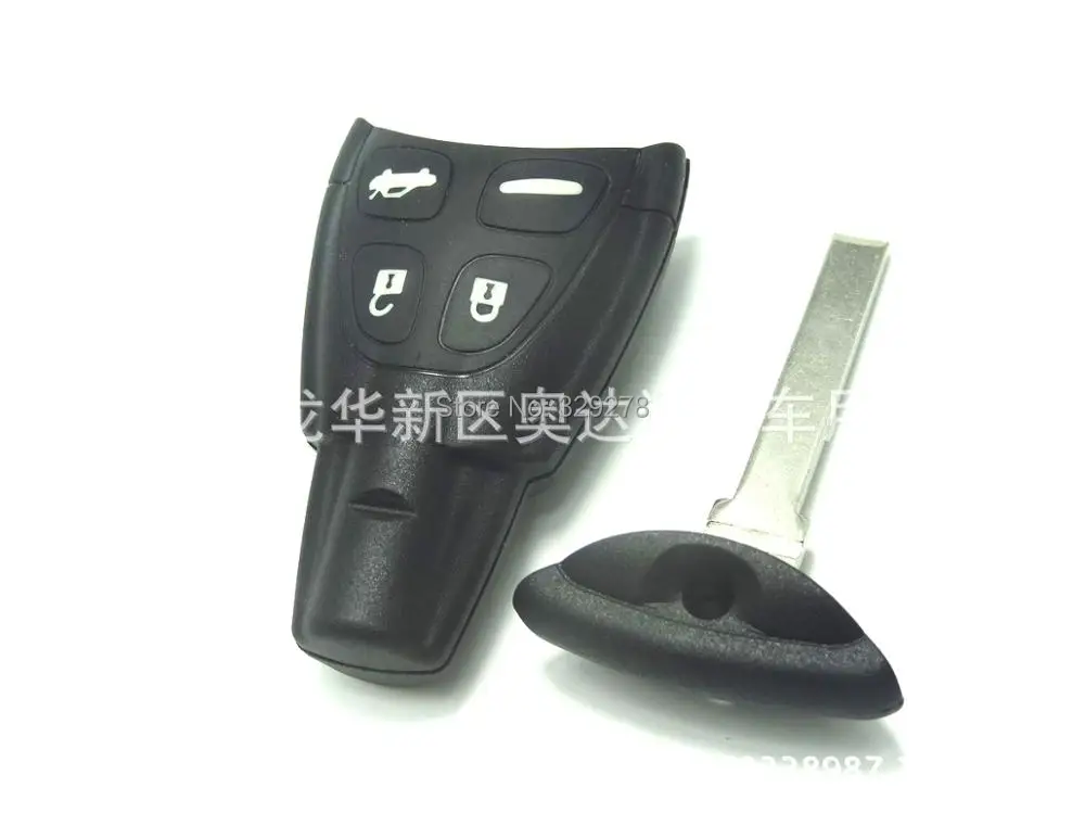 4 Buttons Remote Key Fob Case Cover Shell With Blade fit for SAAB 93 95 9-3 9-5
4 Buttons Remote Key Fob Case Cover Shell With Blade fit for SAAB 93 95 9-3 9-5