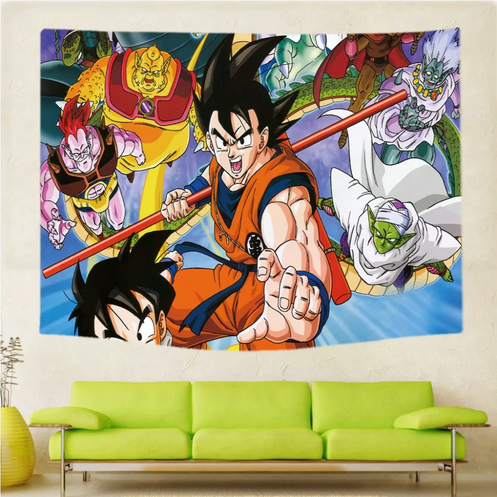 Dragon Ball Wall Hanging Japan Anime Tapestry Polyester 200*150cm Decorative Polyester Curtains Long Table Cover
Dragon Ball Wall Hanging Japan Anime Tapestry Polyester 200*150cm Decorative Polyester Curtains Long Table Cover