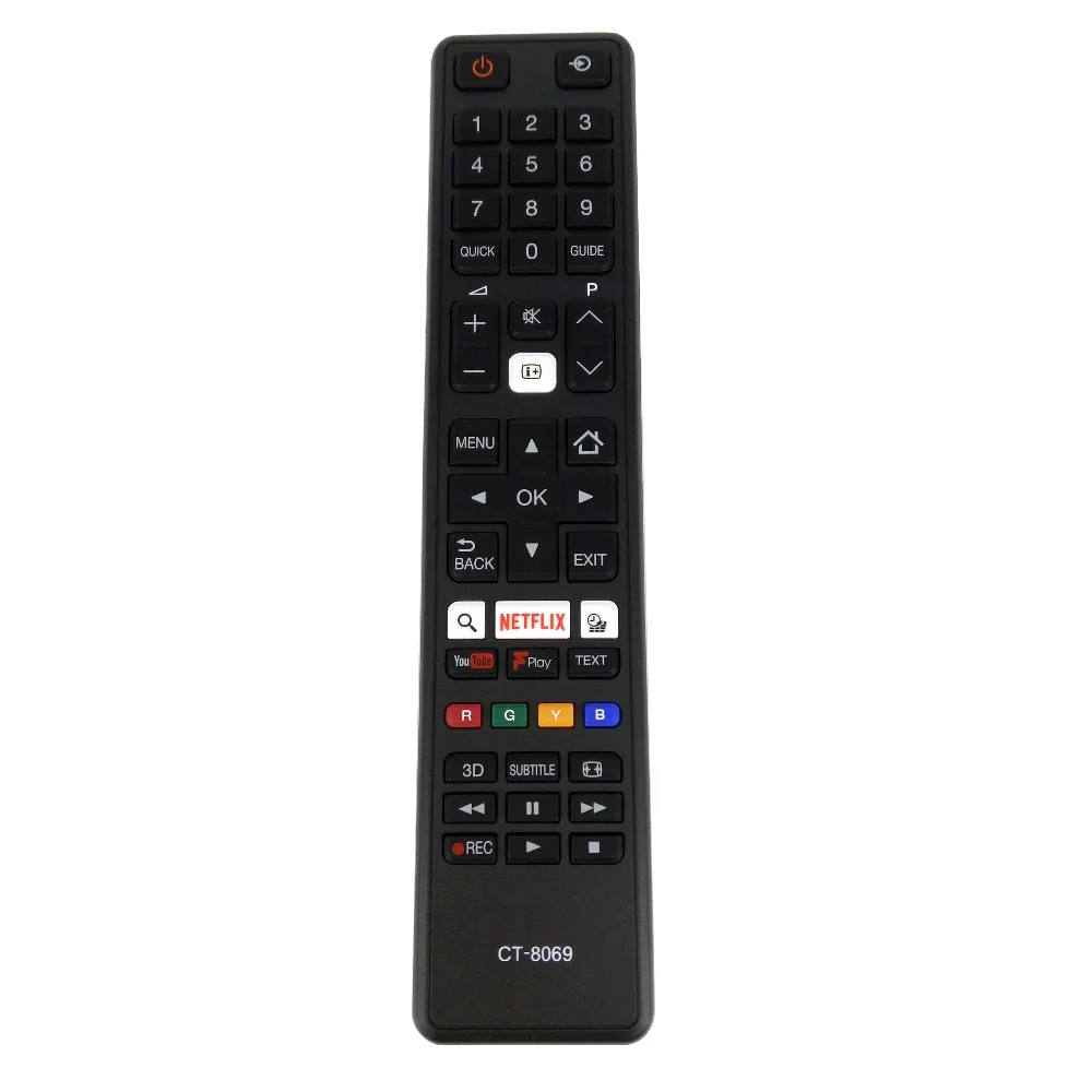 NEW CT-8069 Replacement for TOSHIBA TV Remote control for 43L3653DB 43L3653DB 49U6663DB 65U6663DB Fernbedienung
NEW CT-8069 Replacement for TOSHIBA TV Remote control for 43L3653DB 43L3653DB 49U6663DB 65U6663DB Fernbedienung