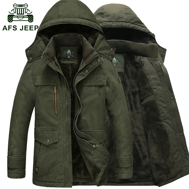 2018 New Arrival Men's Parka Coat Fur Liner Winter Jacket Men Outerwear Brand Parka AFS ZDJP Military Hoodies Thick Coats & Jack
2018 New Arrival Men's Parka Coat Fur Liner Winter Jacket Men Outerwear Brand Parka AFS ZDJP Military Hoodies Thick Coats & Jack