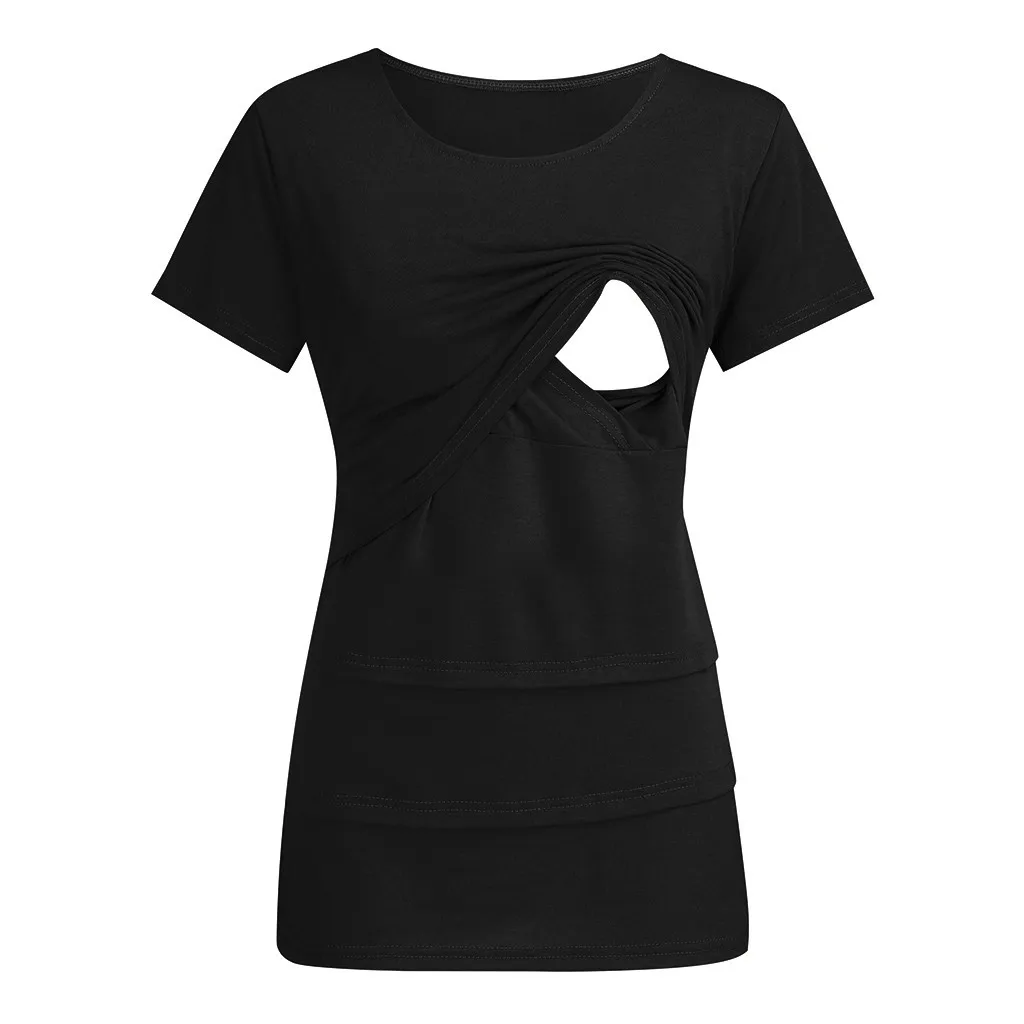 ARLONEET nursing clothes breast feeding women pregnant maternity t shirt nursing O-Neck Short Sleeve Tops Solid Clothes 2019
ARLONEET nursing clothes breast feeding women pregnant maternity t shirt nursing O-Neck Short Sleeve Tops Solid Clothes 2019
