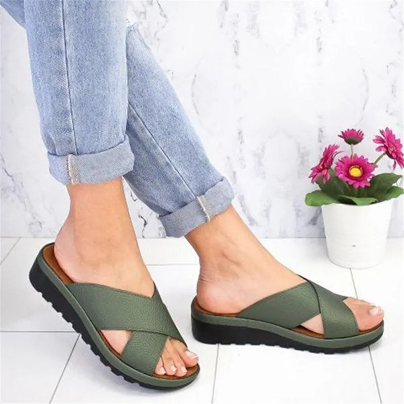 MoneRffi Summer Sandals Outdoor Shoes For Woman Cross Sandalias Shoes Dropship Mid-heel Wedge Soft Bottom Comfortable Sandals
MoneRffi Summer Sandals Outdoor Shoes For Woman Cross Sandalias Shoes Dropship Mid-heel Wedge Soft Bottom Comfortable Sandals