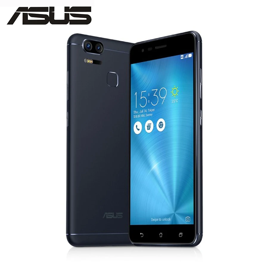 

ASUS ZenFone 3 Zoom ZE553KL 4G LTE Mobile Phone 4GB RAM 128GB ROM 3 Camera 12MP 5.5"Screen 1080x1920p 5000mAh Android Smartphone