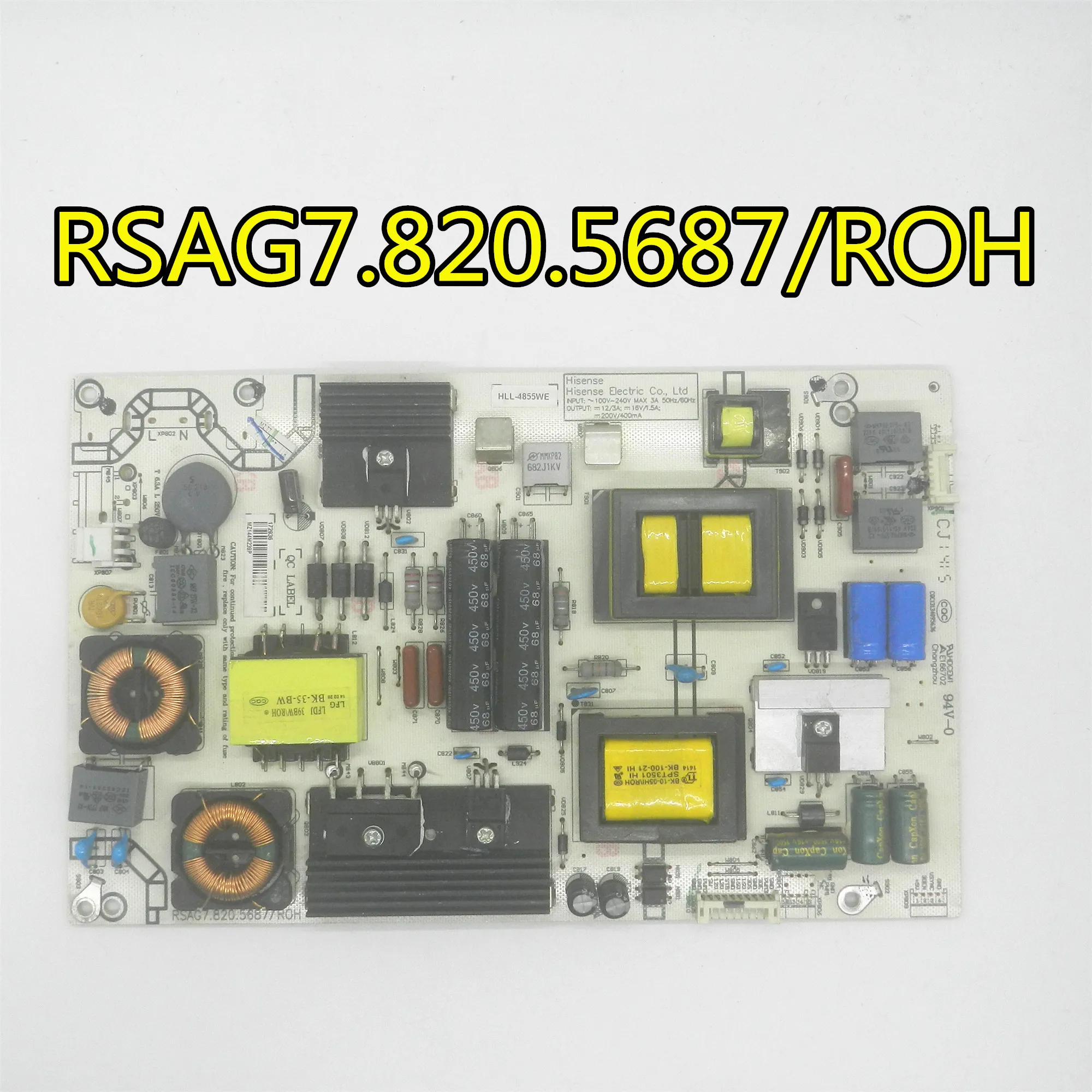 original 100% test for LED42K380U/LED55K370/LED50K320U power board RSAG7.820.5687/ROH 
original 100% test for LED42K380U/LED55K370/LED50K320U power board RSAG7.820.5687/ROH