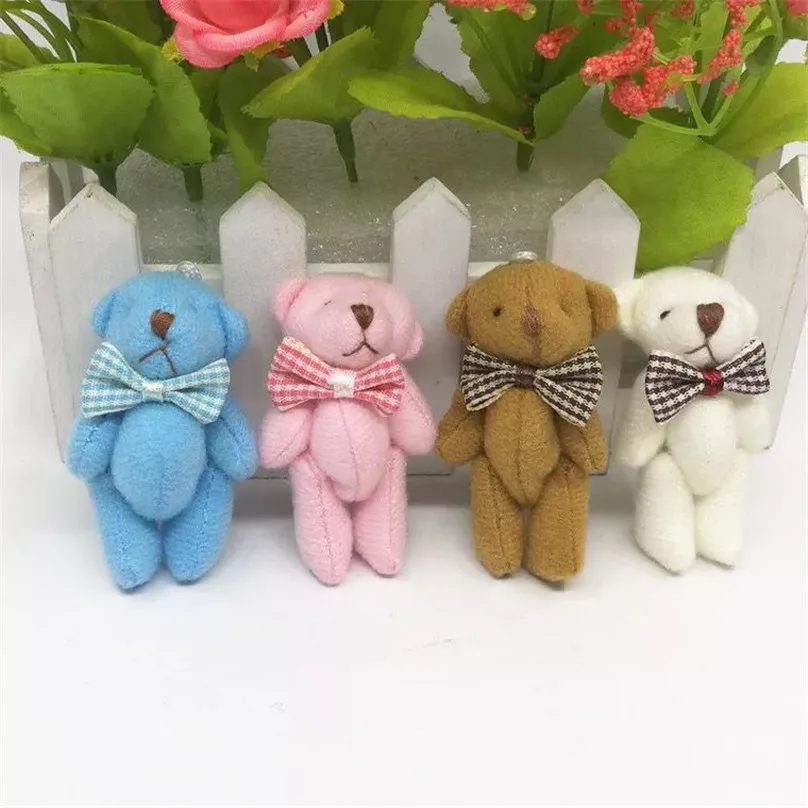 100pieces/lot 6cm mini plush bear joints widgets Kung fu dolls black and white pendant
100pieces/lot 6cm mini plush bear joints widgets Kung fu dolls black and white pendant