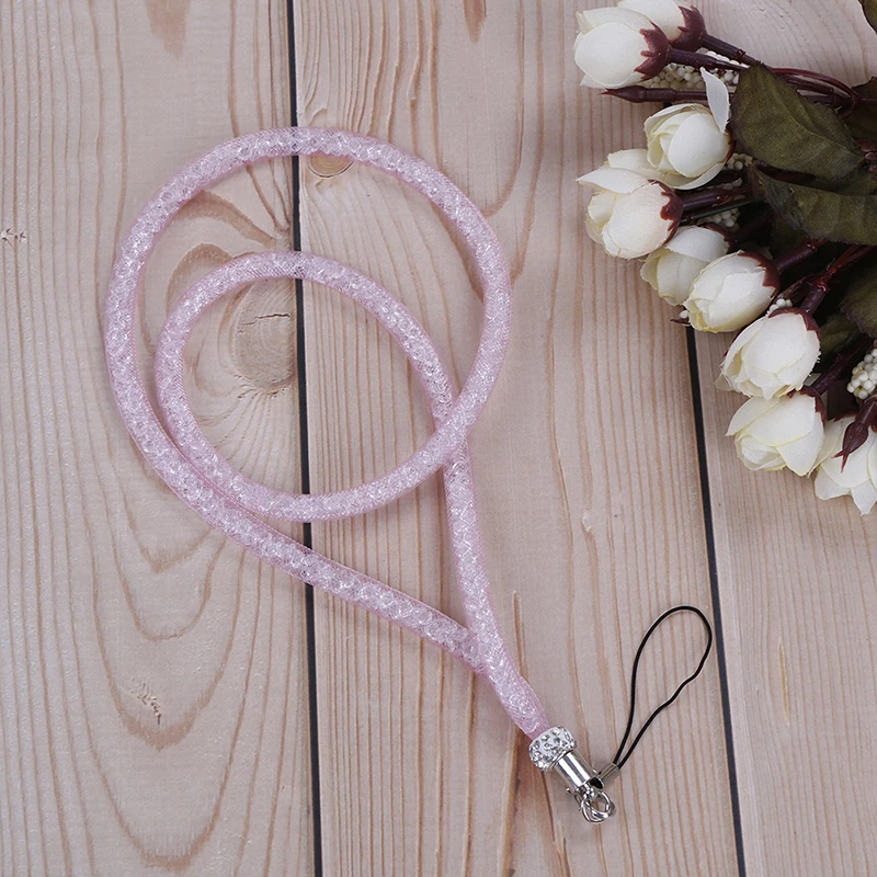 Crystal Neck Necklace Strap Lanyard U Disk ID Work Card Mobile Cell Phone Chain Straps Keychain phone Hang Rope
Crystal Neck Necklace Strap Lanyard U Disk ID Work Card Mobile Cell Phone Chain Straps Keychain phone Hang Rope