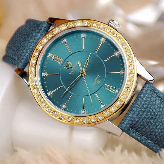 YAZOLE Gold Diamond Quartz Watch Women Ladies Famous Brand Luxury Golden Wrist Watch Female Clock Montre Femme Relogio Feminino
YAZOLE Gold Diamond Quartz Watch Women Ladies Famous Brand Luxury Golden Wrist Watch Female Clock Montre Femme Relogio Feminino