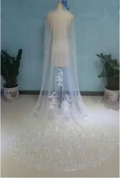 Luxurious Cathedral 1T 3 m lace bride veil White Ivory Rhinestone black Wedding veil WIHT comb
Luxurious Cathedral 1T 3 m lace bride veil White Ivory Rhinestone black Wedding veil WIHT comb