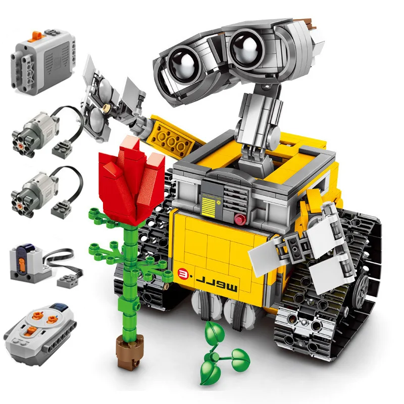 WALL-E Robot Compatible 21303 IDEAS Model Building Blocks Boys Birthday Gift kids Remote Control Toys For Children
WALL-E Robot Compatible 21303 IDEAS Model Building Blocks Boys Birthday Gift kids Remote Control Toys For Children