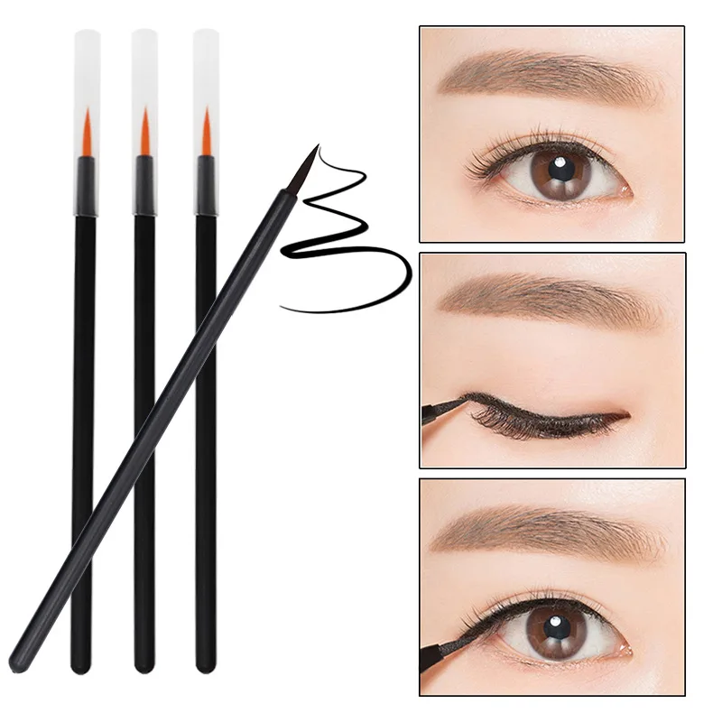 YOKPN 50 Pcs Professional Beauty Makeup Eyeliner Brushes With Cap Fine Nylon Hair Make Up Brush Disposable Fiber Eyeliner Brush
YOKPN 50 Pcs Professional Beauty Makeup Eyeliner Brushes With Cap Fine Nylon Hair Make Up Brush Disposable Fiber Eyeliner Brush