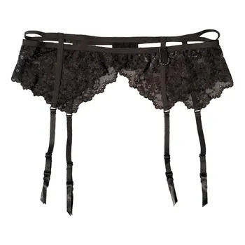 Women Garters Solid Color Lace Rhinestone Garter Belt Metal Buckles/Clips Sexy Suspender Belt for Stocking Sexy Lingerie GA1243
Women Garters Solid Color Lace Rhinestone Garter Belt Metal Buckles/Clips Sexy Suspender Belt for Stocking Sexy Lingerie GA1243