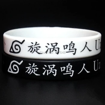 100pcs Uzumaki NARUTO Wristbands Silicone bracelets rubber cuff wrist bands bangle free shipping by ePacket
100pcs Uzumaki NARUTO Wristbands Silicone bracelets rubber cuff wrist bands bangle free shipping by ePacket