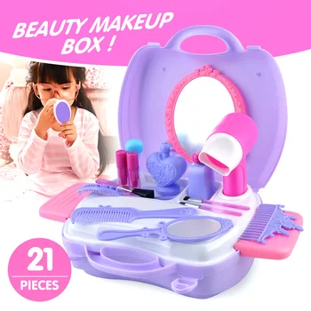 Girl Make Up Set Toys Princess Girls Simulation Dressing Table Makeup Toy Party Performances Dressing Box Set for Girls Gifts 
Girl Make Up Set Toys Princess Girls Simulation Dressing Table Makeup Toy Party Performances Dressing Box Set for Girls Gifts