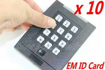 1 Order=10 pcs Password+ID Card reader with 125KHz RFID EM ID Card,Access reader,Wiegand26/34 door reader for Controller panels
1 Order=10 pcs Password+ID Card reader with 125KHz RFID EM ID Card,Access reader,Wiegand26/34 door reader for Controller panels