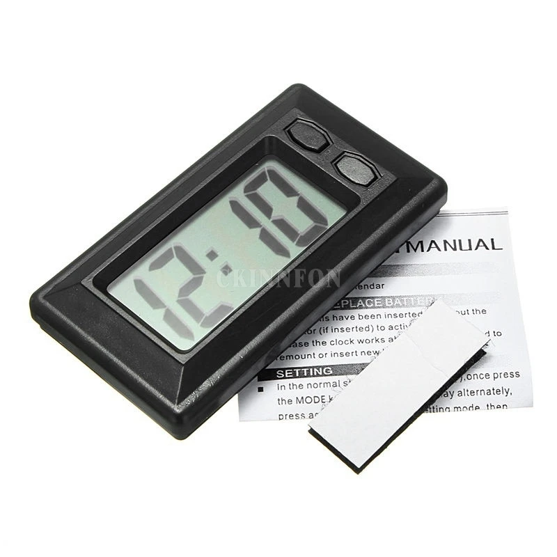 DHL 100 PCS LCD Digital Display Car Auto Vehicle Mounted Dashboard Clock Calendar
DHL 100 PCS LCD Digital Display Car Auto Vehicle Mounted Dashboard Clock Calendar
