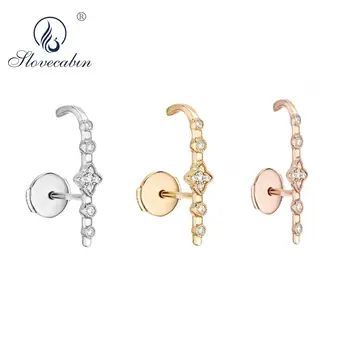 Slovecabin 925 Sterling Silver Pin Ear Cuff Clip On Earring Epoque Boucle D Oreille Or Rose Et Diamants Earcuff for Women
Slovecabin 925 Sterling Silver Pin Ear Cuff Clip On Earring Epoque Boucle D Oreille Or Rose Et Diamants Earcuff for Women