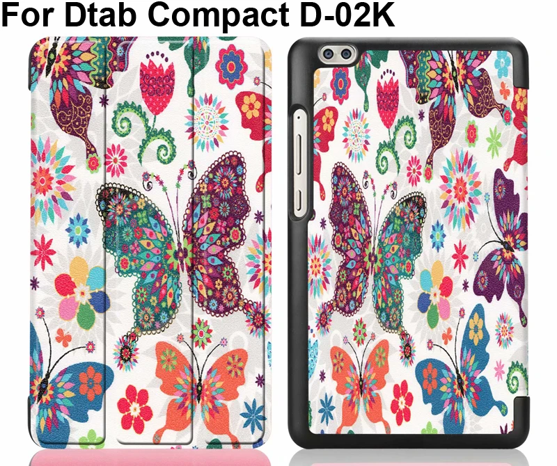 For Dtab Compact D-02K Protective Case 3 Folds Stand Cover Shell Skin DtabCompact D 02K Docomo bag With Butterfly Girl Print
For Dtab Compact D-02K Protective Case 3 Folds Stand Cover Shell Skin DtabCompact D 02K Docomo bag With Butterfly Girl Print