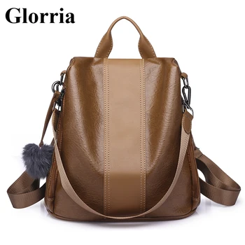 Glorria Casual Leather Backpacks Women High Quality Anti Theft Bagpack For Teenager Girls School Bag Female Mochila Mujer
Glorria Casual Leather Backpacks Women High Quality Anti Theft Bagpack For Teenager Girls School Bag Female Mochila Mujer