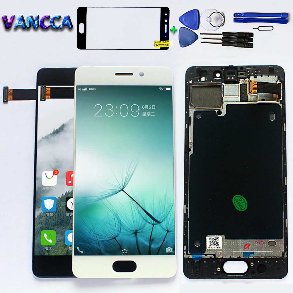 100% Tested AMOLED LCD Display For Meizu Pro 7 pro7 Digitizer Touch Screen Assembly 5.2 inch 1920*1080 Frame with Free Tools
100% Tested AMOLED LCD Display For Meizu Pro 7 pro7 Digitizer Touch Screen Assembly 5.2 inch 1920*1080 Frame with Free Tools