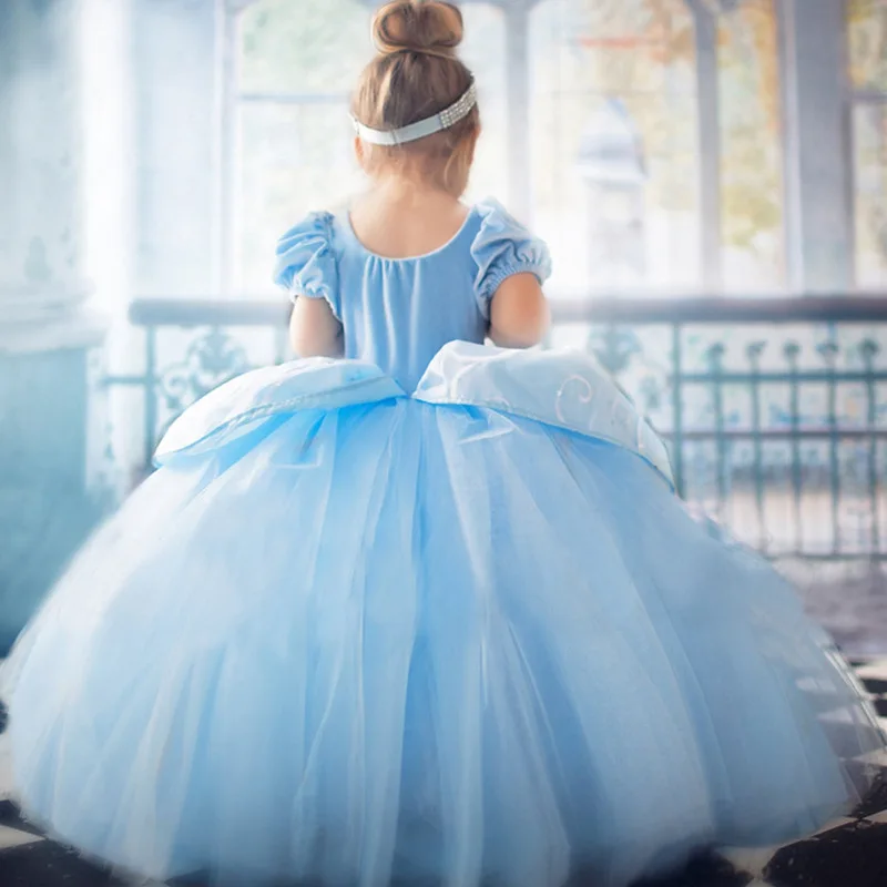 Dresses For Girls Cinderella Dress Kids Costumes Halloween Party Girl Carnival Kids Dresses For Girls 4 Years 12 Years 2