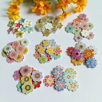 150Pcs/lot 2 Holes Lovely FlowerButtons Scrapbooking Decorative buttons 2 Holes Sewing Wooden Buttons Flatblck Scrapbook
150Pcs/lot 2 Holes Lovely FlowerButtons Scrapbooking Decorative buttons 2 Holes Sewing Wooden Buttons Flatblck Scrapbook