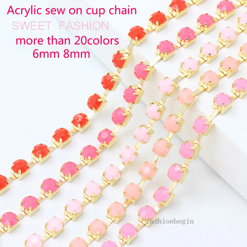 1Yard ss28 ss38 Color Acrylic Crystal Rhinestone Trim cup claw brass chain sew on glue on Trimming DIY Sewing Accessories Crafts
1Yard ss28 ss38 Color Acrylic Crystal Rhinestone Trim cup claw brass chain sew on glue on Trimming DIY Sewing Accessories Crafts