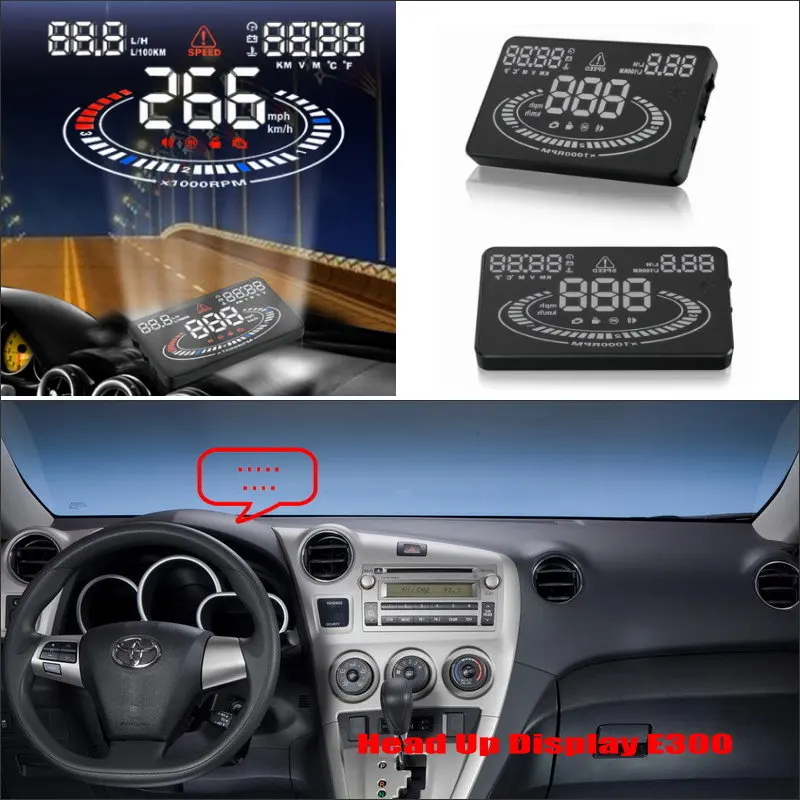Car Information Projector Screen For Toyota Matrix / Venza / Prius - Saft Driving Refkecting Windshield HUD Head Up Display
Car Information Projector Screen For Toyota Matrix / Venza / Prius - Saft Driving Refkecting Windshield HUD Head Up Display