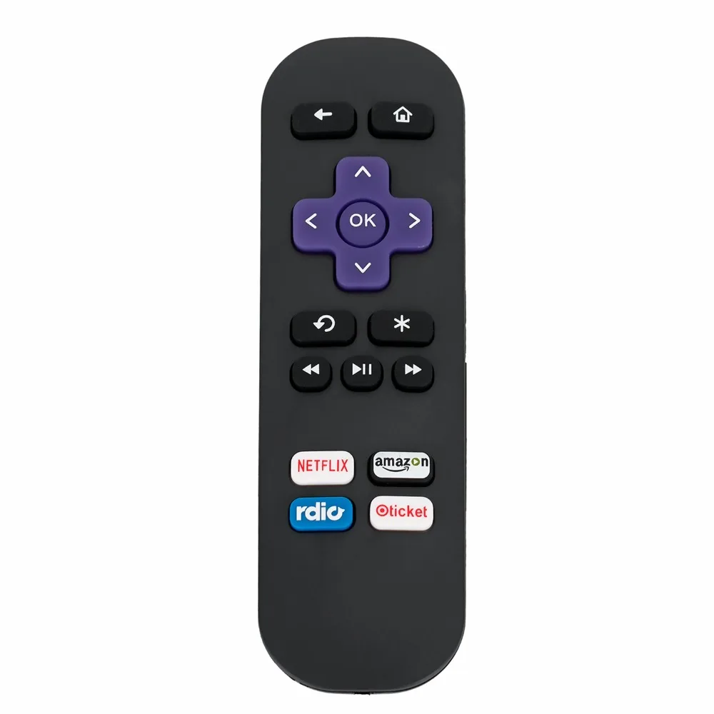 New Remote Control fit for Roku 1 2 3 4 HD LT XS XD With 4 App hot keys Ticket Rdio Netflix Amazon
New Remote Control fit for Roku 1 2 3 4 HD LT XS XD With 4 App hot keys Ticket Rdio Netflix Amazon