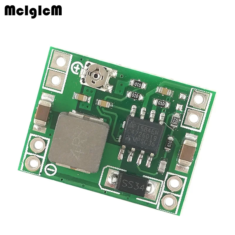MCIGICM 10pcs MP1584EN DC-DC step-down supply module 3A adjustable step-down module super LM2596 ultra-small size size DCDC
MCIGICM 10pcs MP1584EN DC-DC step-down supply module 3A adjustable step-down module super LM2596 ultra-small size size DCDC