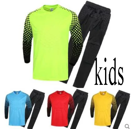 Kids Boys Soccer Goalkeeper Jerseys Survetement Football Shirts Goalkeeper Child yonth Training Jersey Clothing Pants Suit
Kids Boys Soccer Goalkeeper Jerseys Survetement Football Shirts Goalkeeper Child yonth Training Jersey Clothing Pants Suit