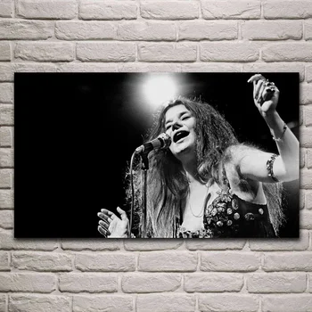 Black and white Janis Joplin Wings living room decoration home wall art decor wood frame fabric posters KF654
Black and white Janis Joplin Wings living room decoration home wall art decor wood frame fabric posters KF654