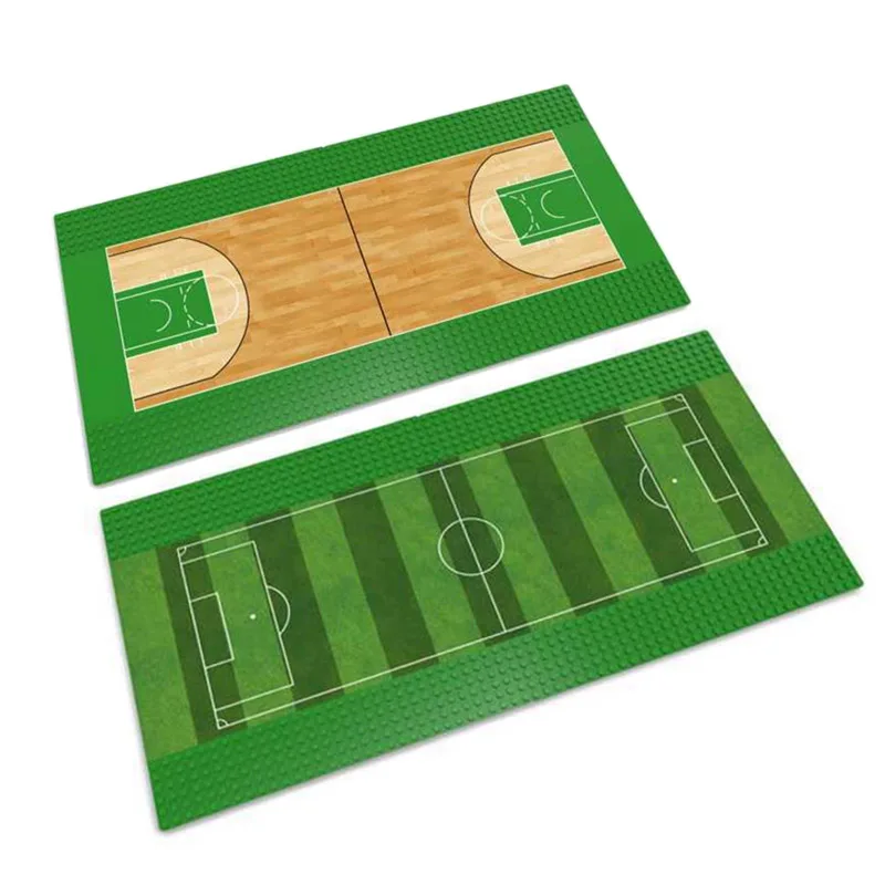 NEW HOT Football Basketball Field Baseplate James Base Plate Building Block Toys for Children Compatible with legoes Figures
NEW HOT Football Basketball Field Baseplate James Base Plate Building Block Toys for Children Compatible with legoes Figures