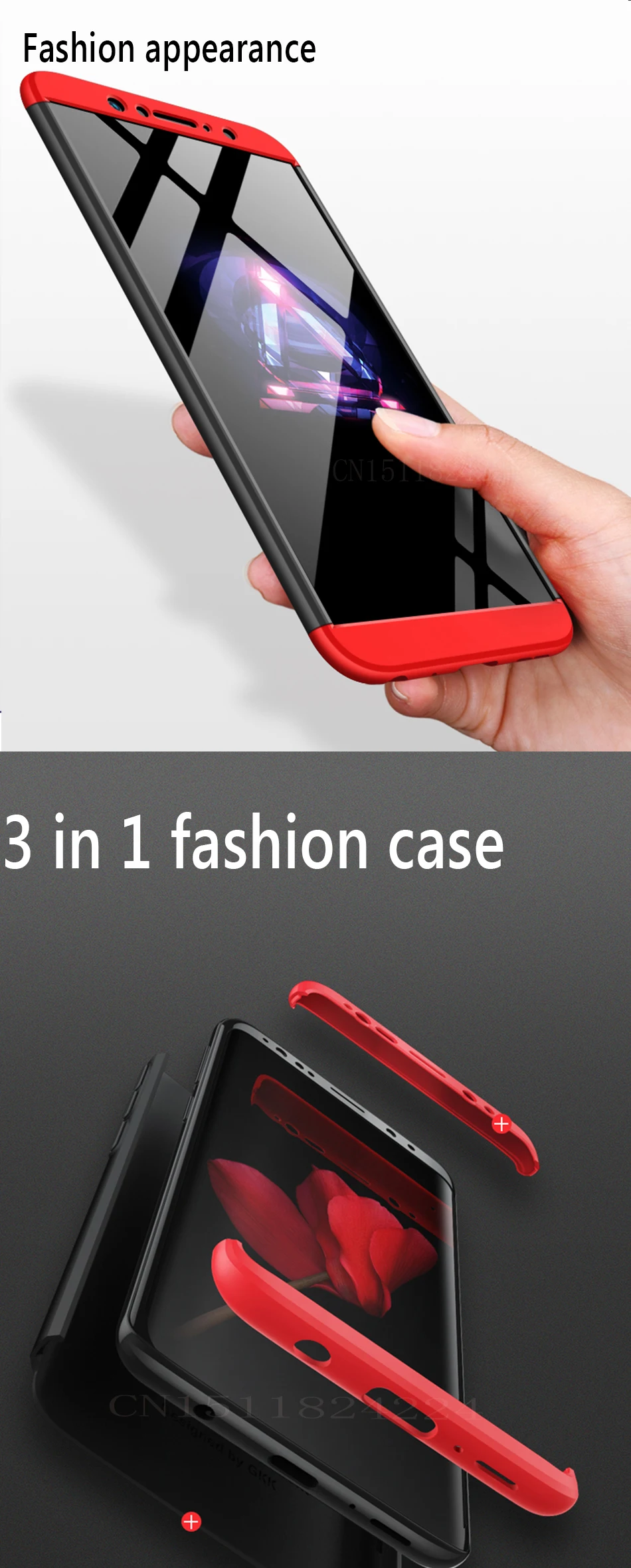 Luxury 360 Degree Full Cover Cases For ASUS Zenfone Max Pro M1 ZB602KL Phone Case for ASUS Zenfone Max Pro M1 ZB602KL ZB 602KL (1)