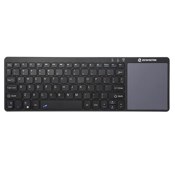 Zoweetek K12-1 2.4G Wireless Russian English German Keyboard with Touchpad Teclado for PC HTPC Android TV Box Game Keyboards
Zoweetek K12-1 2.4G Wireless Russian English German Keyboard with Touchpad Teclado for PC HTPC Android TV Box Game Keyboards