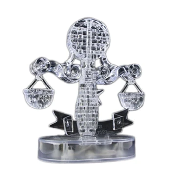 3D Twelve Constellation Crystal Puzzle Diy Building Educational Toys Self-Installing Lighting Libra
3D Twelve Constellation Crystal Puzzle Diy Building Educational Toys Self-Installing Lighting Libra