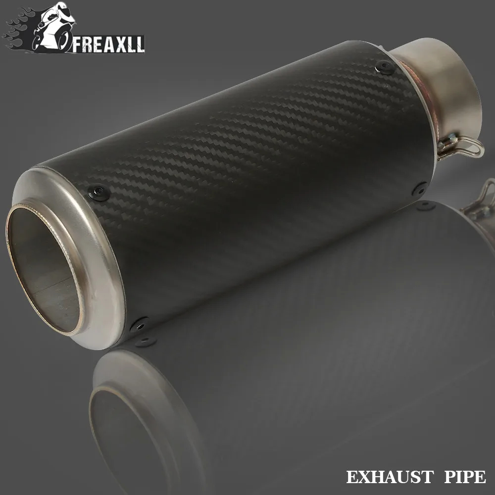 Universal 61MM Motorcycle Exhaust Pipe With Muffler Moto Pit Bike Pot Escape For honda hornet cb600f XADV steed husqvarna
Universal 61MM Motorcycle Exhaust Pipe With Muffler Moto Pit Bike Pot Escape For honda hornet cb600f XADV steed husqvarna