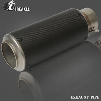 Universal 61MM Motorcycle Exhaust Pipe With Muffler Moto Pit Bike Pot Escape For honda hornet cb600f XADV steed husqvarna
Universal 61MM Motorcycle Exhaust Pipe With Muffler Moto Pit Bike Pot Escape For honda hornet cb600f XADV steed husqvarna