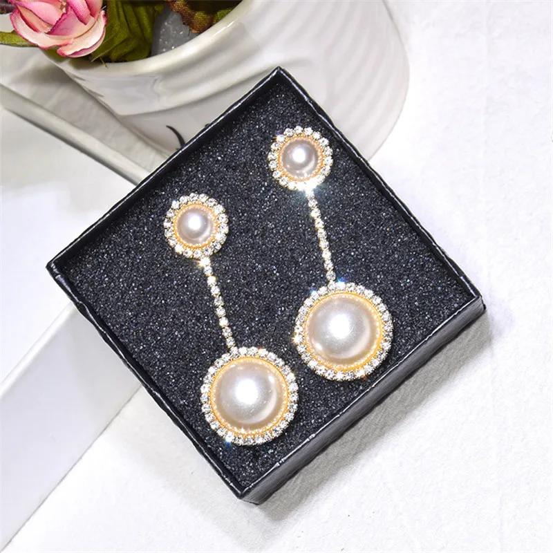 Ajojewel Elegant Double Simulated Pearl Drop Earrings Korean Jewelry For Women Girls Party Wedding Gifts Bijoux
Ajojewel Elegant Double Simulated Pearl Drop Earrings Korean Jewelry For Women Girls Party Wedding Gifts Bijoux
