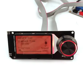 3D printer accessories MKS MINI12864 LCD display Support marlin DIY with SD card holder
3D printer accessories MKS MINI12864 LCD display Support marlin DIY with SD card holder
